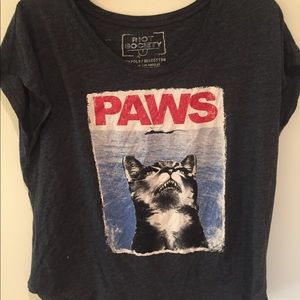 PacSun Riot Society T shirt, worn once